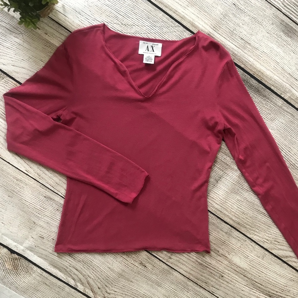 Armani X longsleeve shirt Medium
